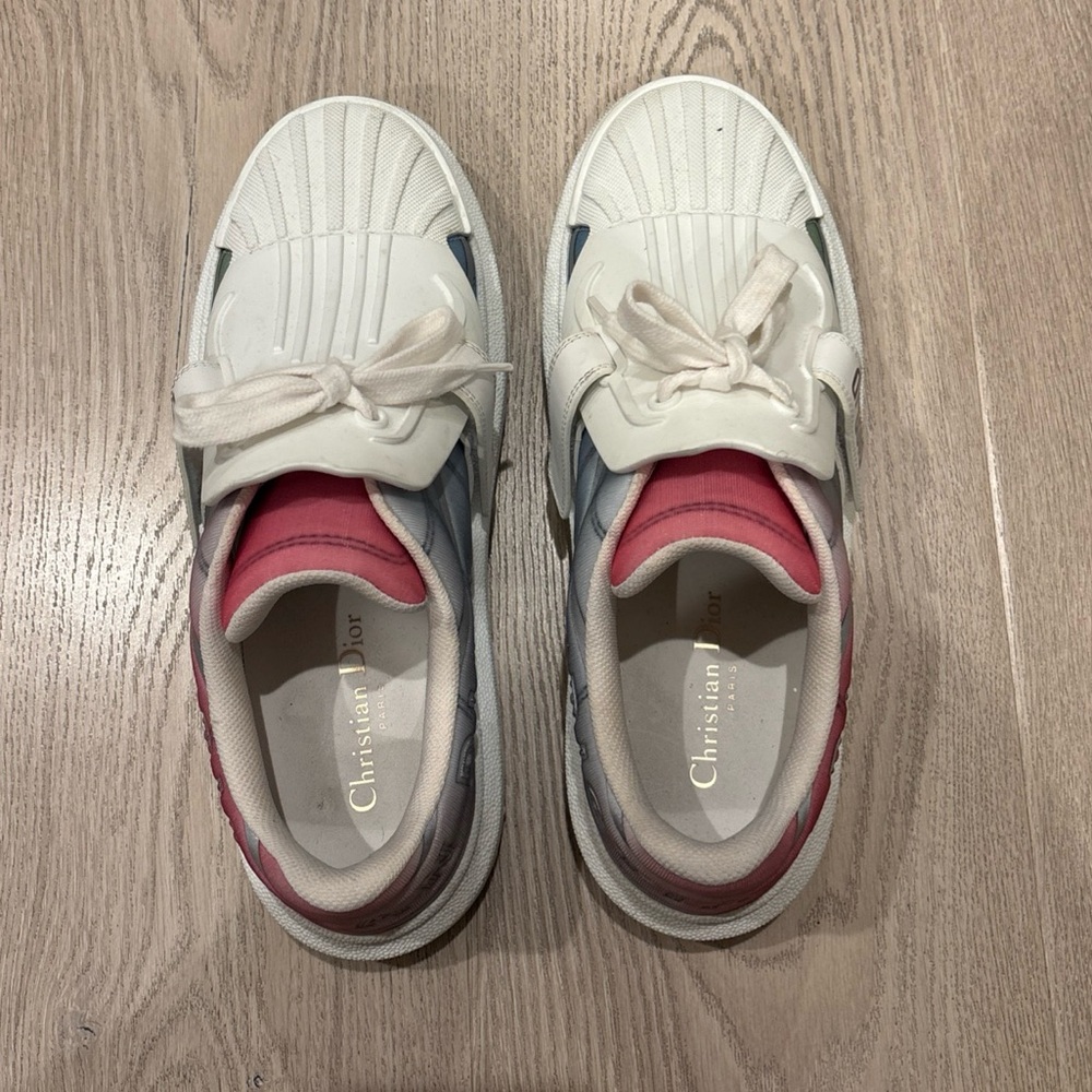 Dior Women's Dior-id Reflective Technical Fabric Sneaker